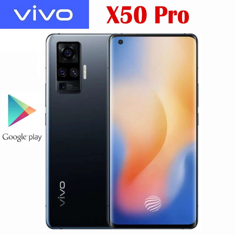 Официальный Оригинал VIVO X50 Pro 5G Смартфон Snapdragon 76 6 56 '񟲸x1080P AOMLED 48.0MP Камера NFC 33 Вт