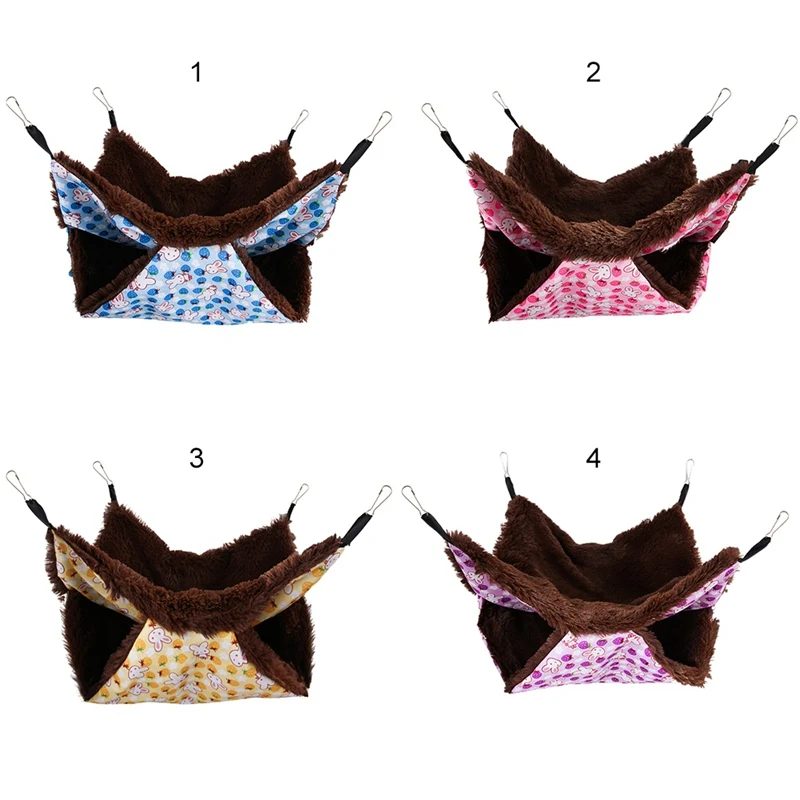 

Soft Pet Tent New Pet Hammock Hamster Holland Piglet Cave Cage Tent Small Animal Warm Hanging Nest Pet Hammock