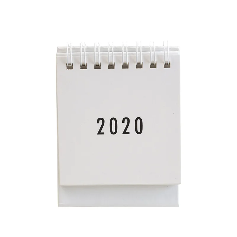 

1pcs Agenda 2021 Planner Table Calendar Weekly Monthly Desktop Calendar Office Supplies