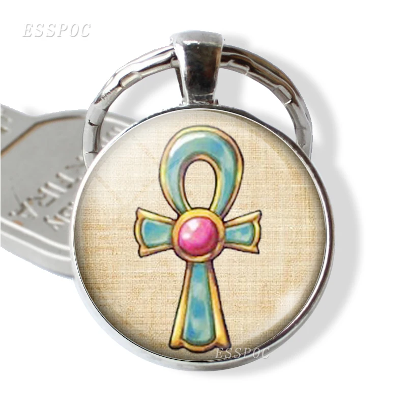 Религиозная Женская бижутерия ручной работы гипетский Анкх бриллиантовые