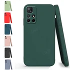 Противоударный мягкий чехол для Xiaomi Poco M4 Pro, Redmi Note 10 Pro Poco X3 M3 M4 Pro