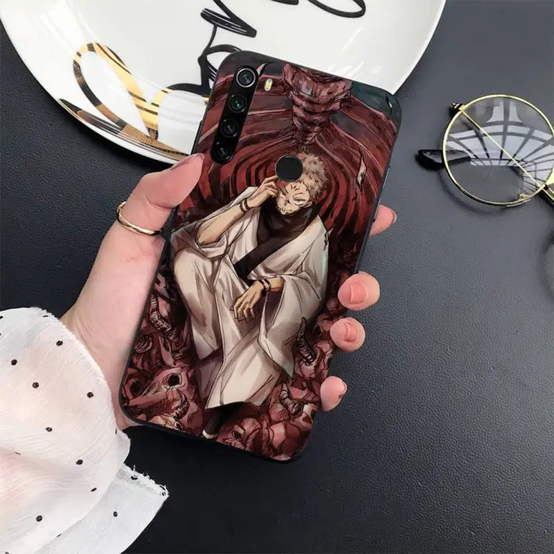 

Jujutsu Kaisen Anime Gojo Satoru cartoon Phone Case For Xiaomi Redmi 7 8 9t a3Pro 9se k20 mi8 max3 lite 9 note 9s 10 pro