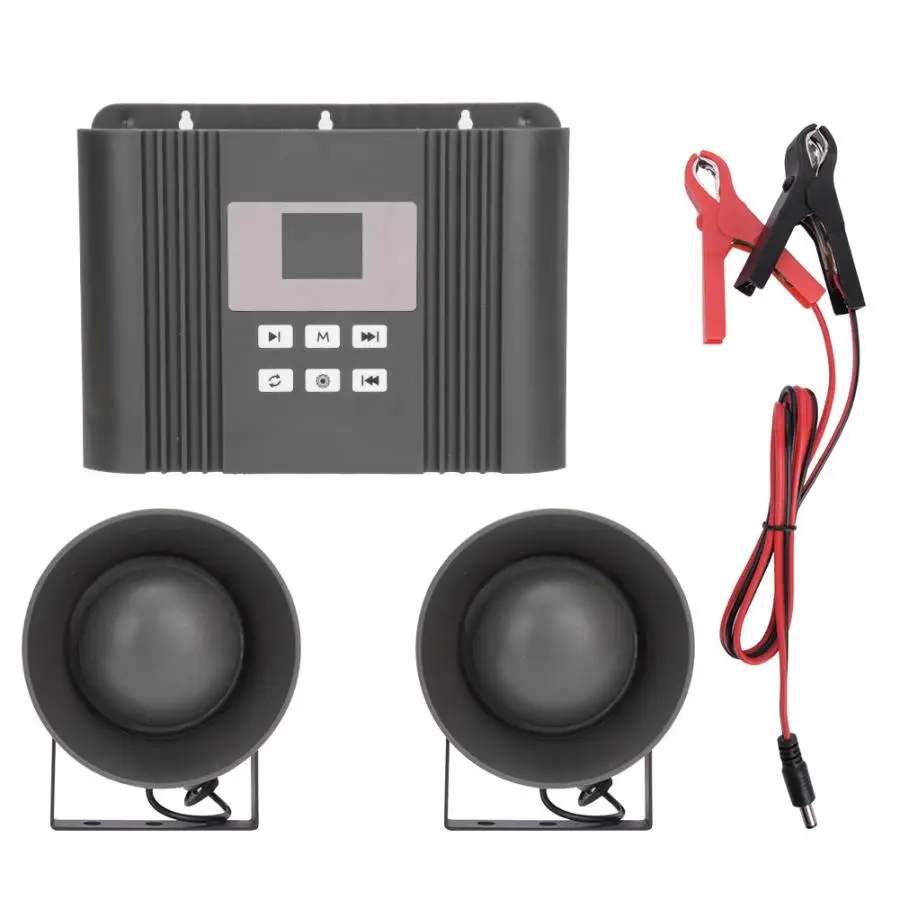 

CP-393 Portable Intelligence Voice Bird Sound Amplifier Player for Orchard Countryside Warehouse Bird Sound Amplifier