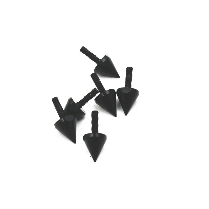 Мотоциклетные универсальные хромированные черные болты с шипами Обтекатели