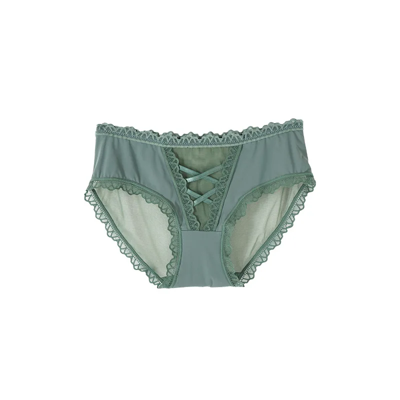 

Women Underwear Panties Mesh Ladies Briefs Ultra Thin Shorts Transparent Sexy Lace Cotton Nylon 187