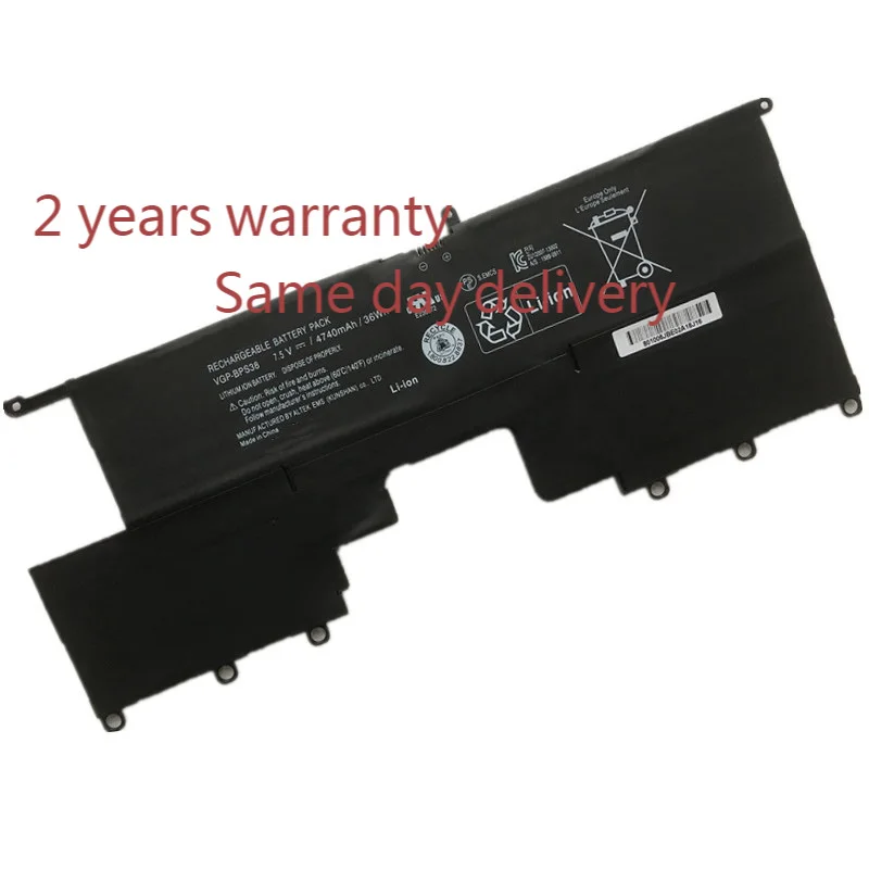 

Аккумулятор VGP-BPS38 BPSE38 для Sony PRO11 PRO13 SVP13218SC P132200C P11226SCBI P13227SC P13226SC SVP1321N4 13213C