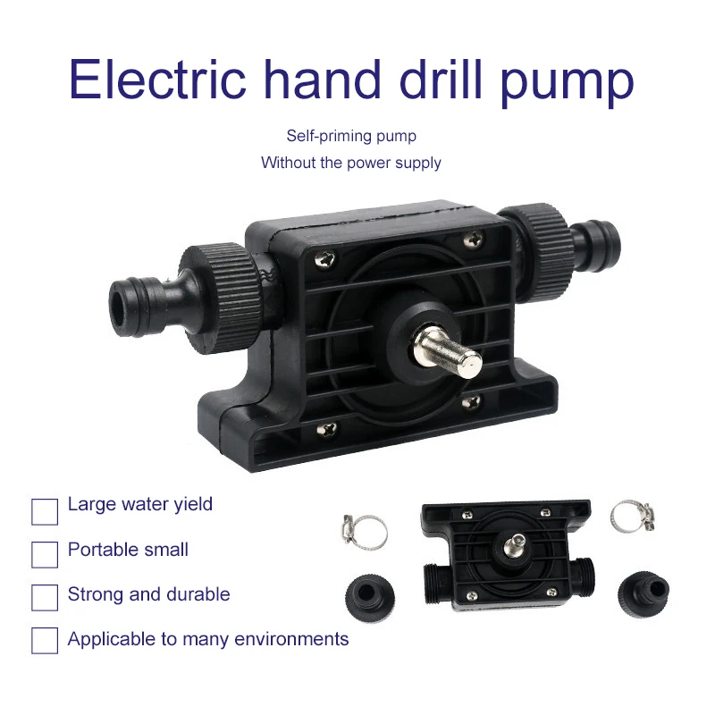 Горячая Распродажа электрический сверлильный насос самовсасывающие