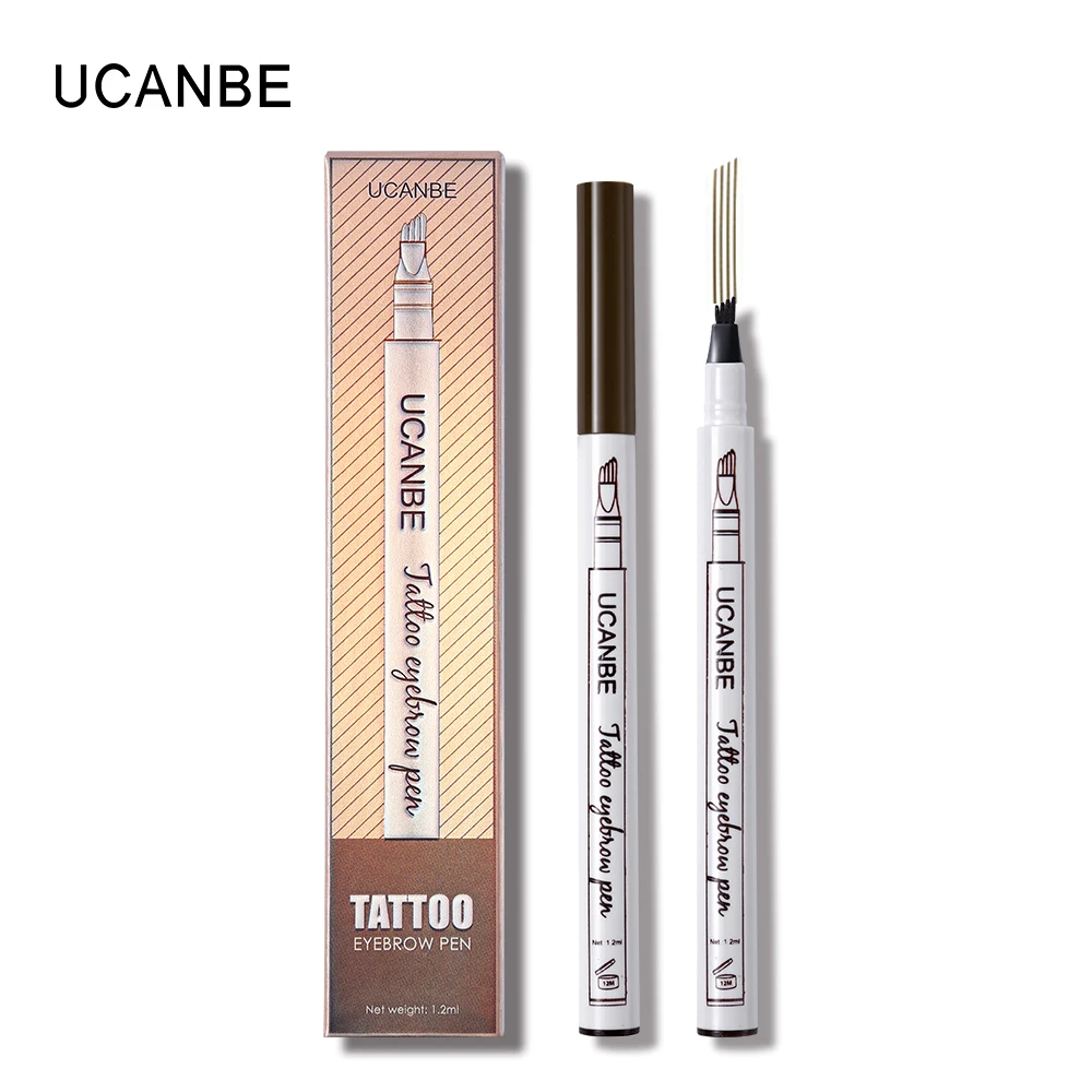 UCANBE брендовый лайнер для рисования бровей и стойкий пигмент пудра тинт