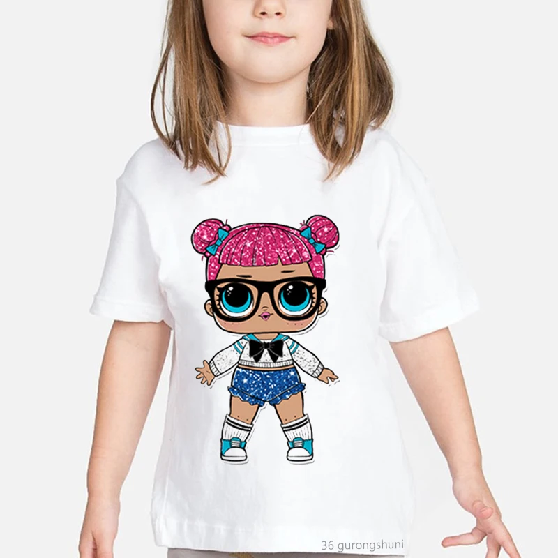 

Модная футболка для девочек, милая мультяшная футболка для маленьких девочек, летняя повседневная милая детская футболка в стиле Харадзюку, топы высокого качества