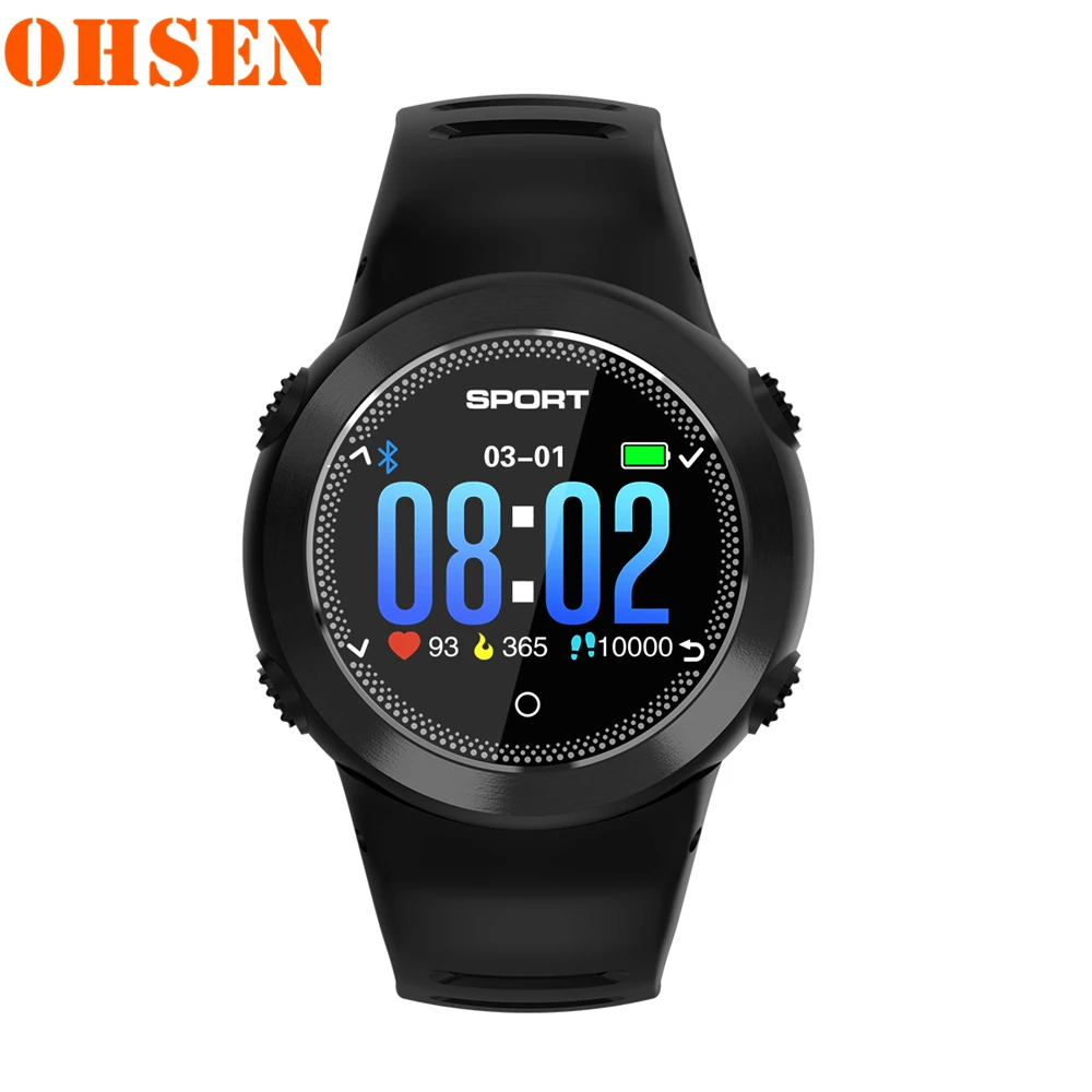 OHSEN мужские s часы Топ бренд класса люкс Bluetooth/Smart/спортивные часы мужские спортивные наручные часы мужские Reloj Hombre мониторинг сердечного ритма