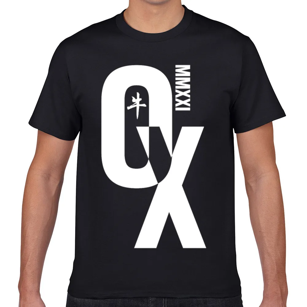 

Мужская футболка с принтом юмора, белая футболка для каллиграфии ox, 2021