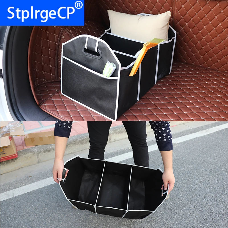 Автомобильный багажник складной ящик для хранения внутренние аксессуары