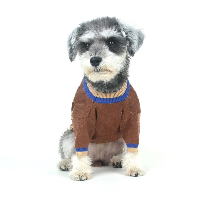 

Pomeranian Brown Sweater for Yorkies Apparel ZY3005