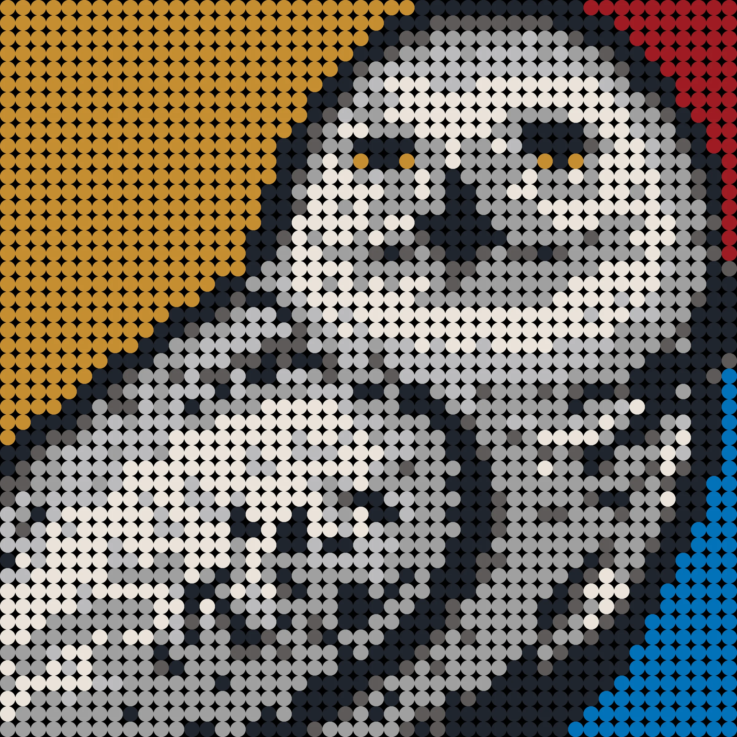 

Magic Series Movie Owl Figures Hedwigers Mosaic Art Painting Building Blocks DIY Assembly Bricks Home Wall Decoration Toys Gifts