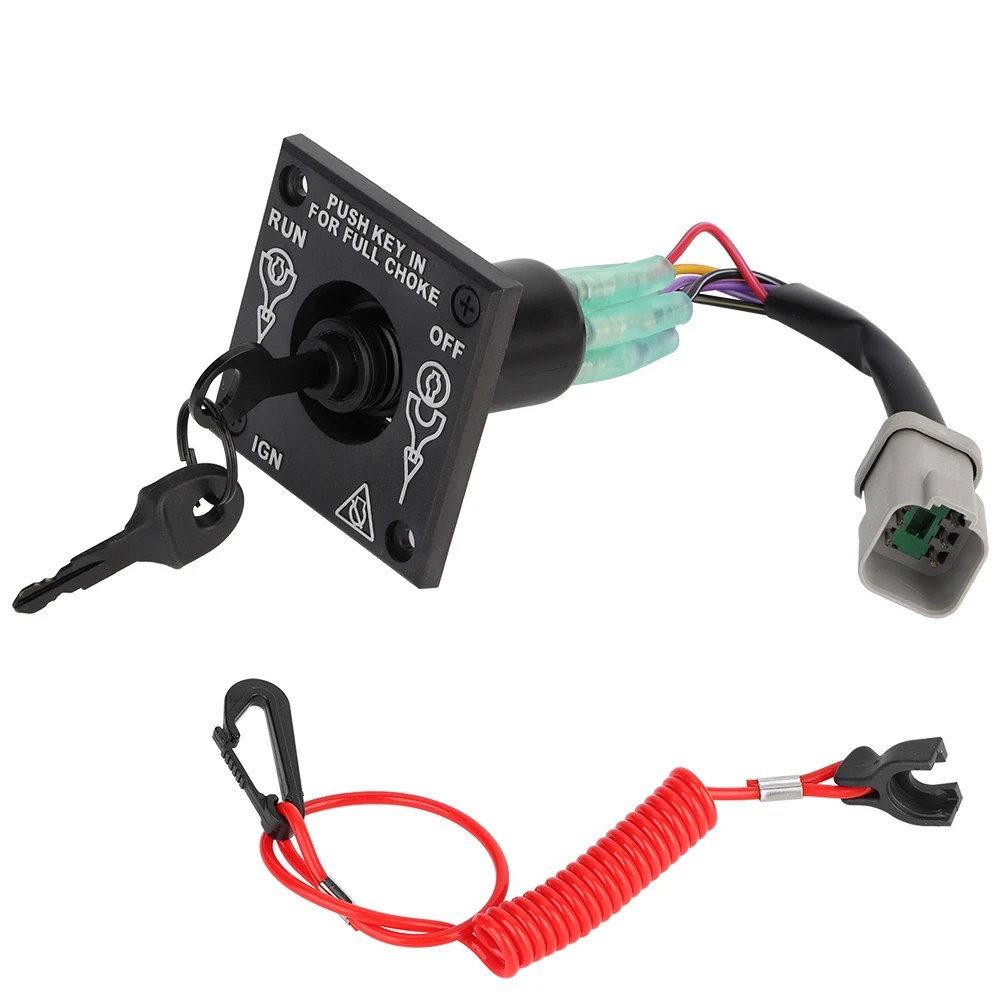 Вертикальный тип одиночный двигатель BRP выключатель зажигания с ключами 176408