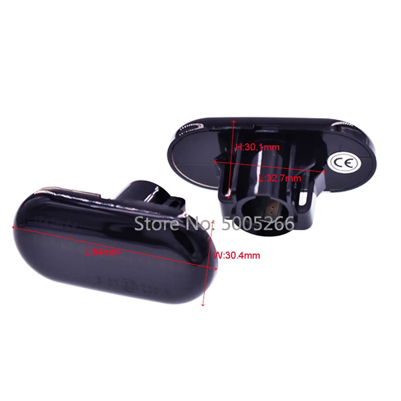 Светодиодный динамический боковой указатель поворота светильник Renault CLIO I Espace III