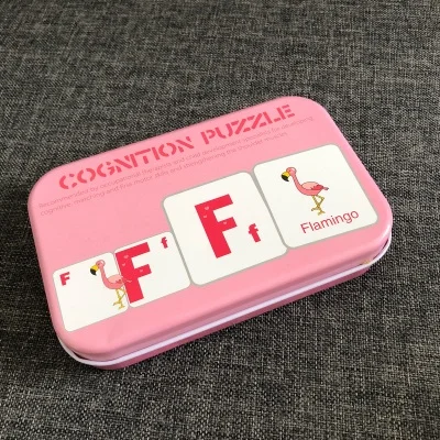 fense56pian Новое поступление, детские игрушки, обучающая головоломка для раннего старта, когнитивные карточки, автомобильный/Фруктовый/Животный/спасательный набор, парная головоломка, подарок для ребенка - Цвет: fense56pian