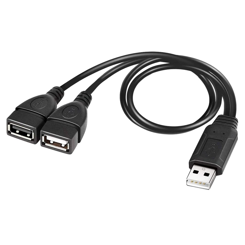 Кабель Разветвитель USB кабель 2 0 А Папа двойной мама Y разветвитель для зарядного