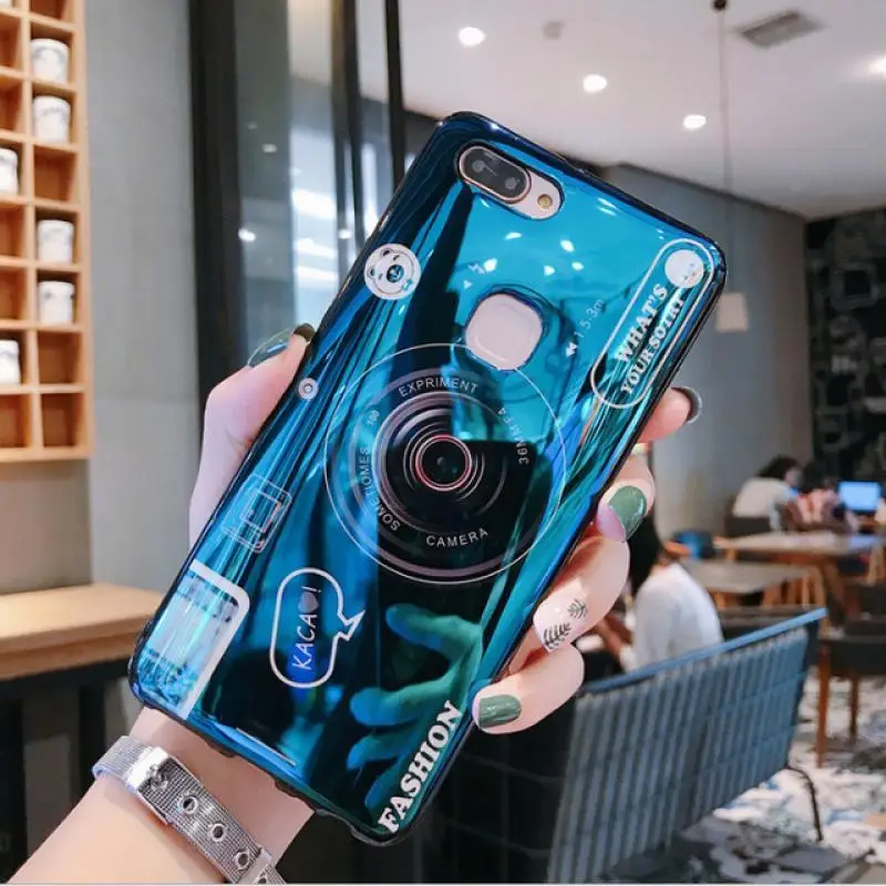 Upaitou Casing For Samsung Galaxy J2 J3 J4 J6 J7 J8 Pro Plus 2018 J5 Prime J520 Camera Retro Blu-ray Silicone Phone Case |