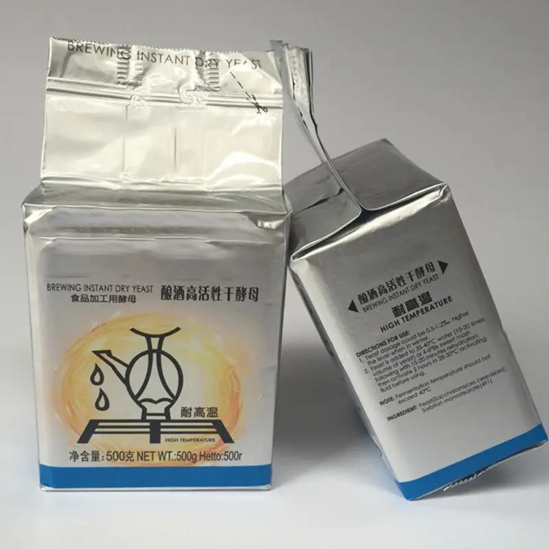 500 г мгновенного приготовления сухих дрожжей Винный Спирт ферментация сахаромиces