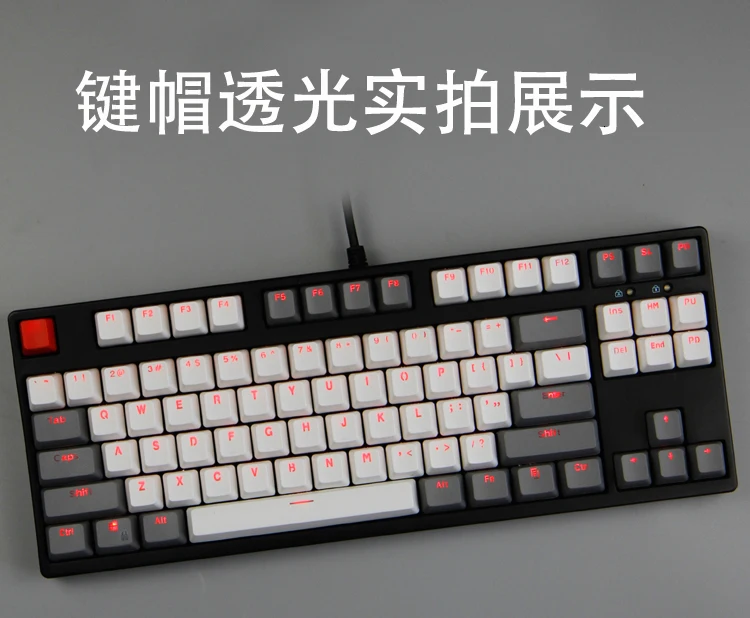 1 комплект ANSI 104 87 Механическая клавиатура PBT с подсветкой ключ колпачок для MX переключатели полупрозрачный ключ крышка s Для EVA Sunshine Dolch queen