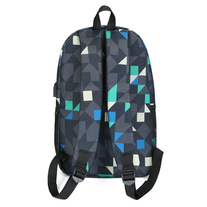 Thunder Backpack USB Anti-theft Women Bagpack Canvas Student Backpack For Boy Girl Children bag Teenagers Schoolbags