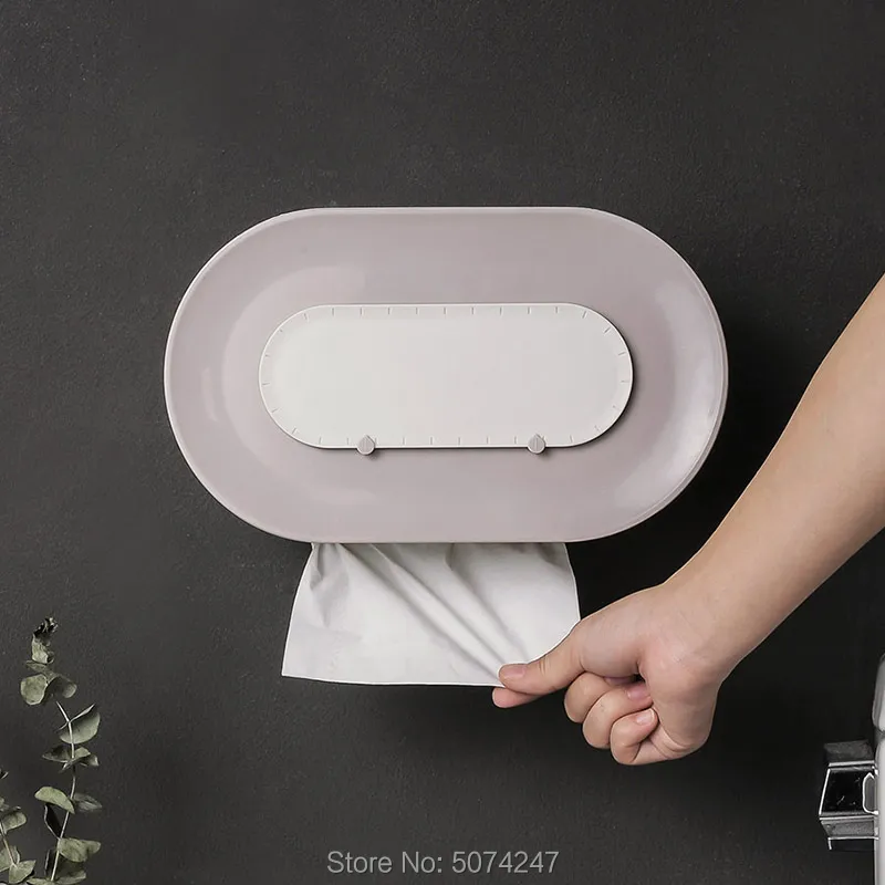 Коробка для салфеток ванной комнаты Бесплатная штамповка водонепроницаемый