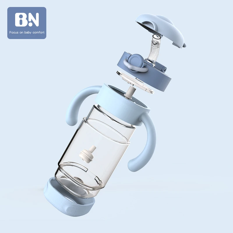 BN 2 использовать мультяшный Портативный питьевой соломинки для кормления