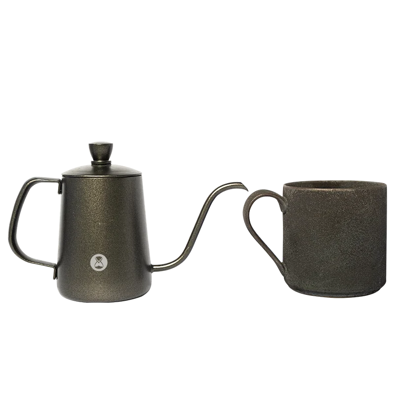 

TIMEMORE EarDripHangingCoffeeUtensilsKitSuits 2PieceGiftBox300mlDripPotTeaCupMilkMugsCoffeeGrinderForMenKitchenHouseTraveOffice