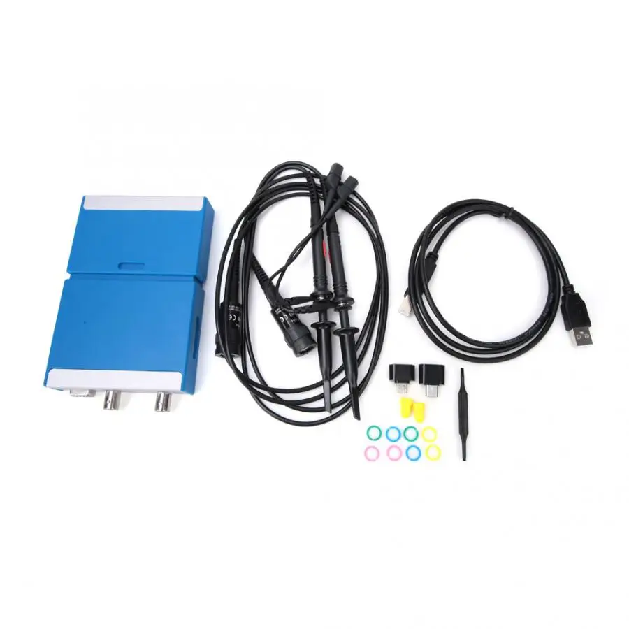 Металлический пластиковый осциллограф OSC482M двухканальный Виртуальный поддержка