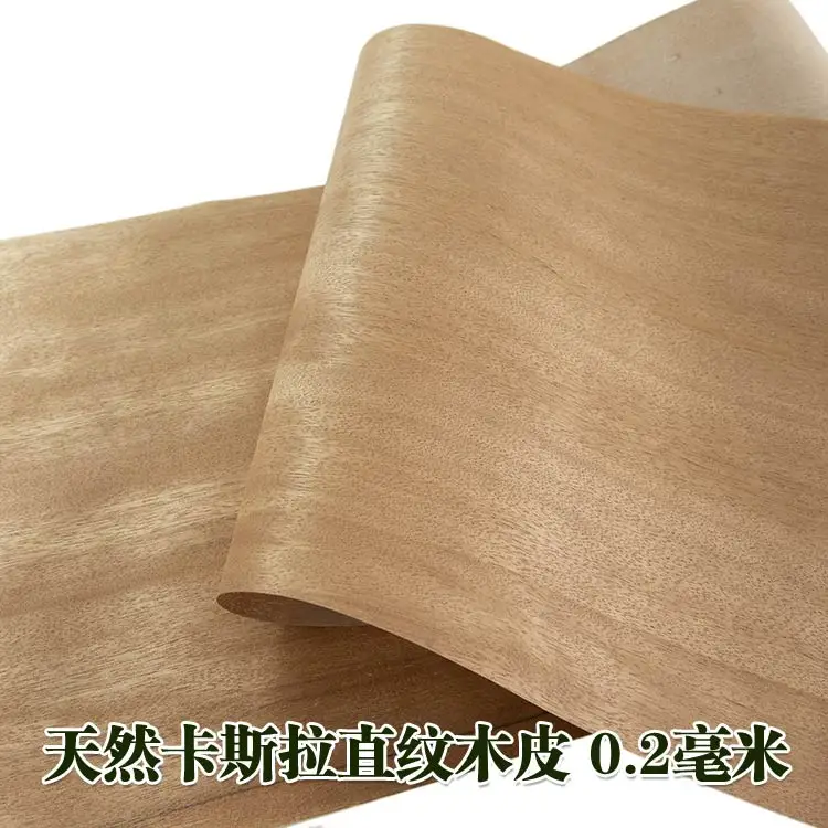 

L:2.5Meters Width:350mm Thickness:0.2mm Natural Casra Veneer Super Wide Casra Veneer Solid Wood Imported Veneer
