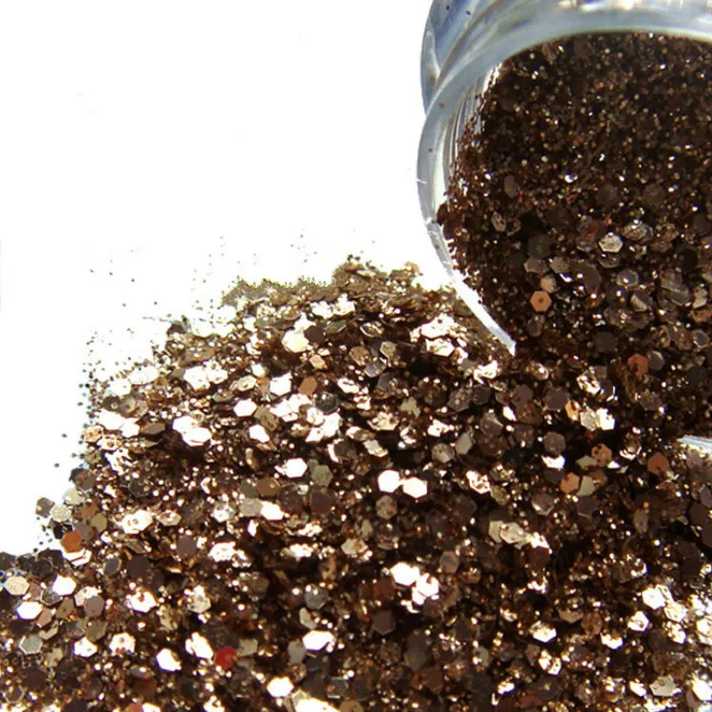 1 шт 7g/бутылка смешанный дизайн блестящие шестиугольная сделай сам с пайетками