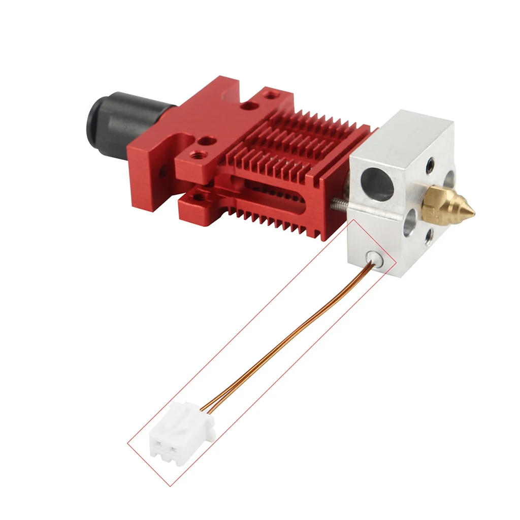 

3D Printer Extruder Parts HT-NTC100K Thermistor Sensor High Temperature 300 Degrees For CR 6 SE MAX 5 Pro Hotend Heater Block