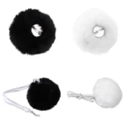 Женский и мужской забавный плюшевый хвост кролика, сексуальный костюм кролика для косплея, аксессуар, однотонный плюшевый шар olor, реквизит для вечеринки на Хэллоуин