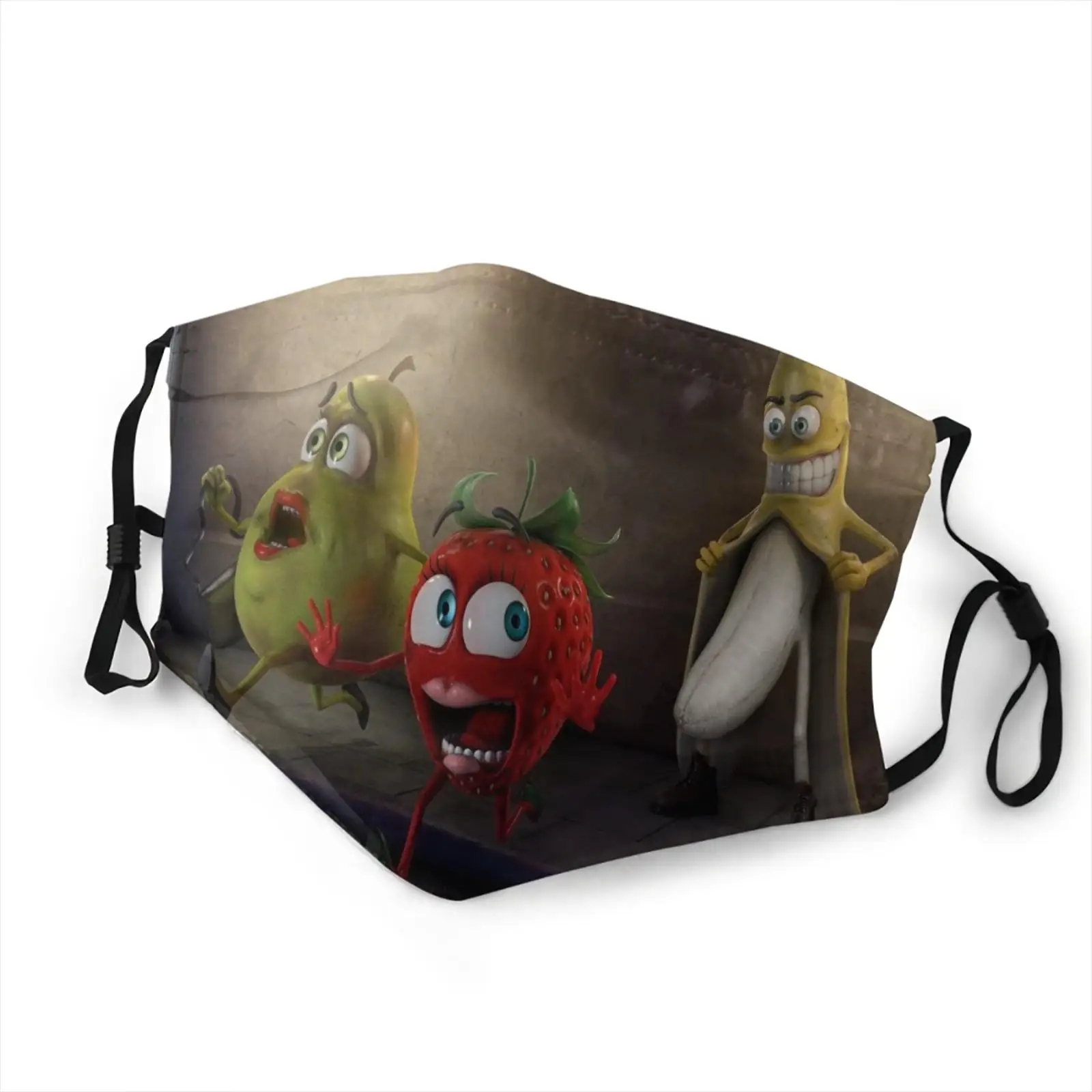 

Новинка 2020, Пылезащитная маска с фруктами, забавная Пылезащитная маска для мальчиков и девочек, искусственная маска с фруктами для мальчико...
