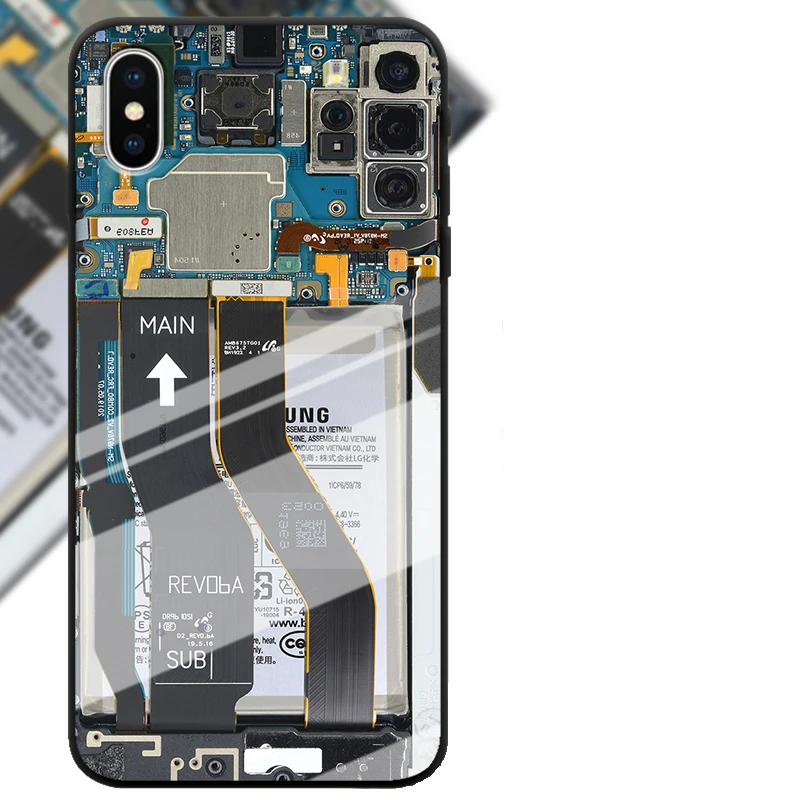 Псевдо teardown Apple 11 pro max стеклянный мобильный телефон xsmax оболочка iphone x 7 8p xs xr