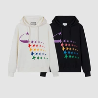 21ss brand cropped hoodie springautumn pullovers sweatshirts men and women classic oversize lazy style bf top cotton clothes