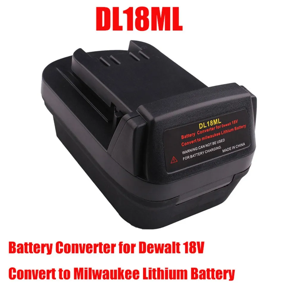 

DL18ML адаптер для аккумулятора, соединители 18 в для Dewalt 18 в Milwakee, инструменты для литиевых батарей