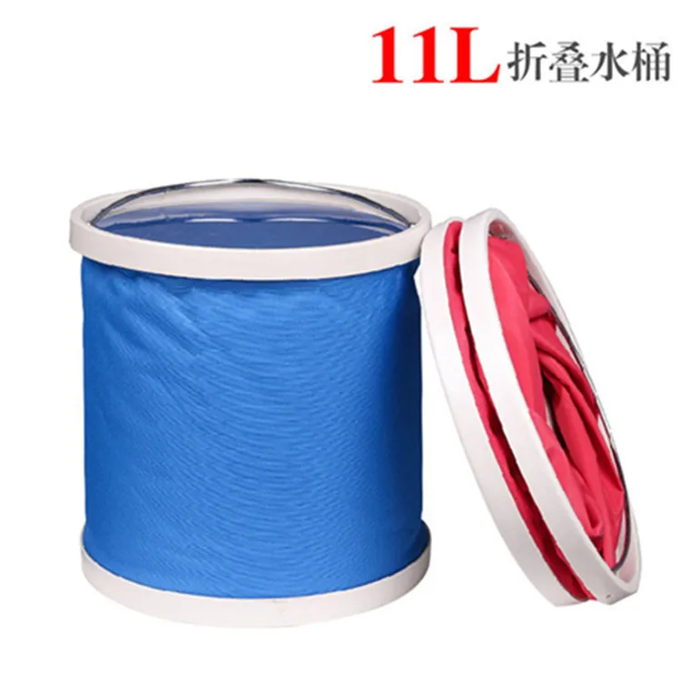 Многофункциональное складное ведро 11L портативное для очистки транспортного