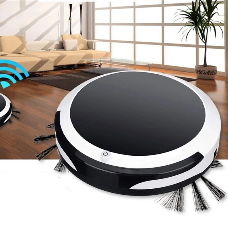 

Powerful Suction Robot Aspirador Ultra Thin Smart Robot Vacuum Cleaner Sweep and Wet Mopping Disinfect Hard Floor Carpet Cleaner