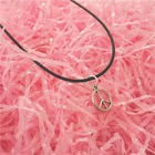 Ожерелье с символом мира в стиле бохо, ожерелье в стиле хиппи, подвеска 