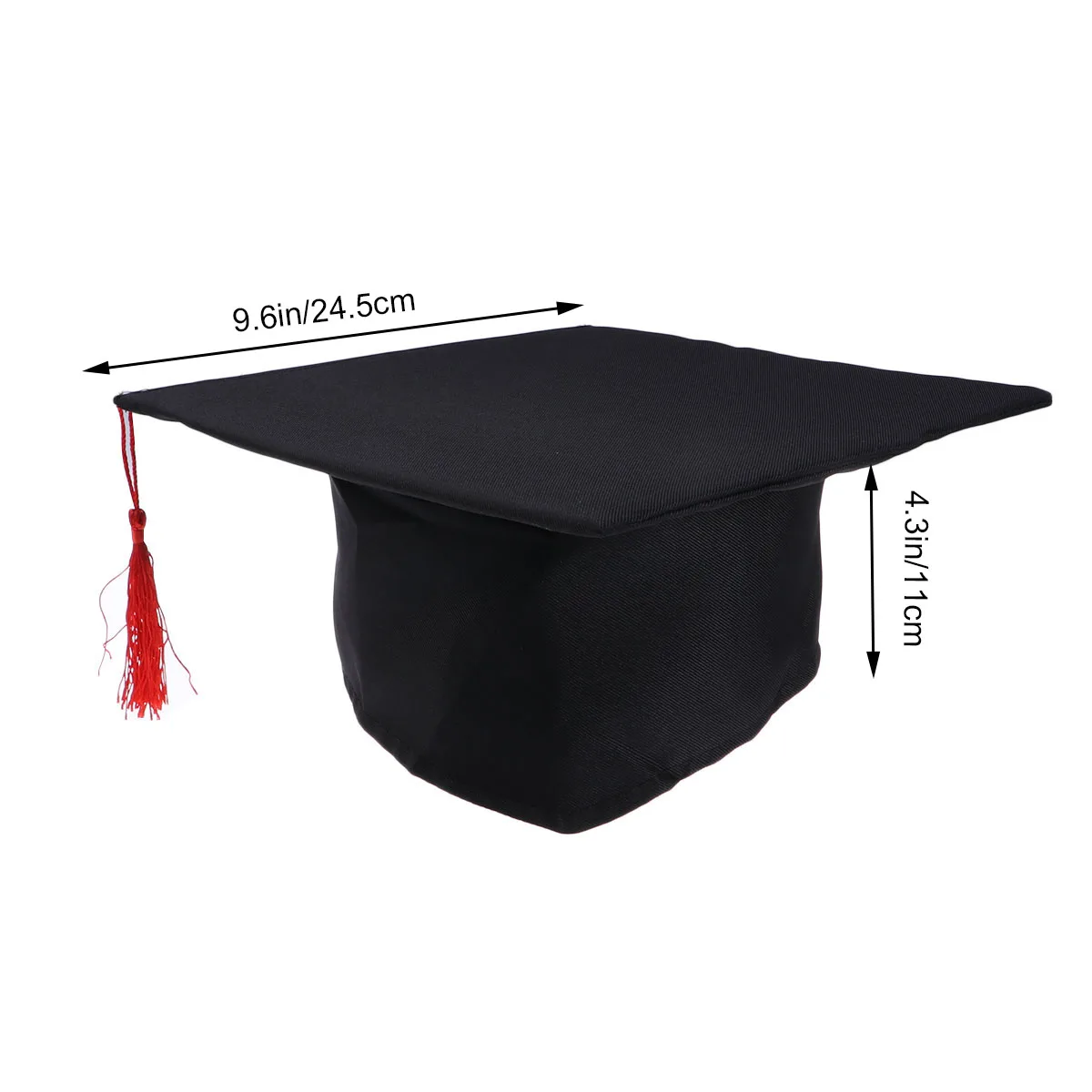 Детская шапка для выпускного детская аксессуары костюма s докторская с Красной