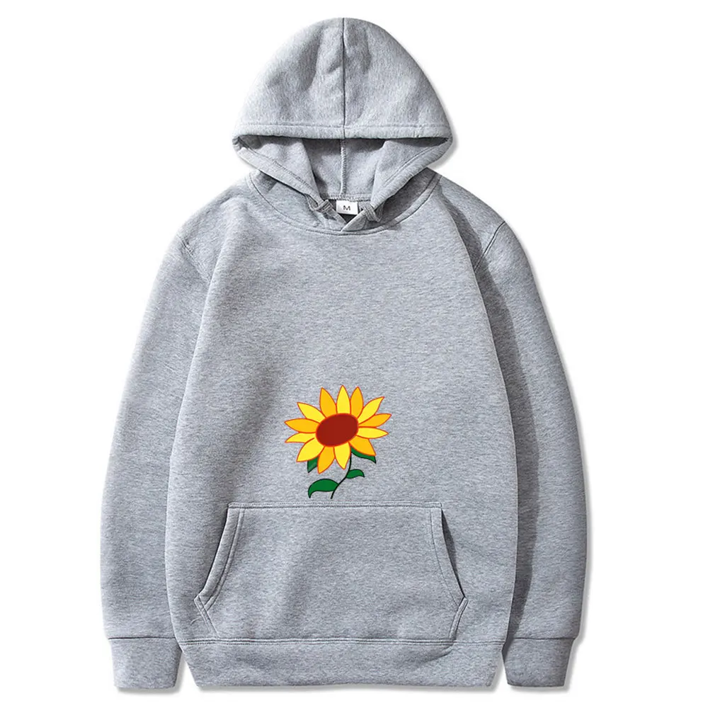 

Wonder Egg Priority Ai Anime Kawaii Harajuku Hoodie Aesthetic Sun Flower Pocket Same Paragraph Casual Loose Sweatshirts Pullover