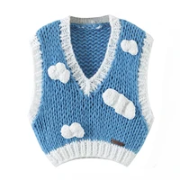 jc%c2%b7kilig 2021 summer new fashion versatile thin knitting handmade sweater vest l9808