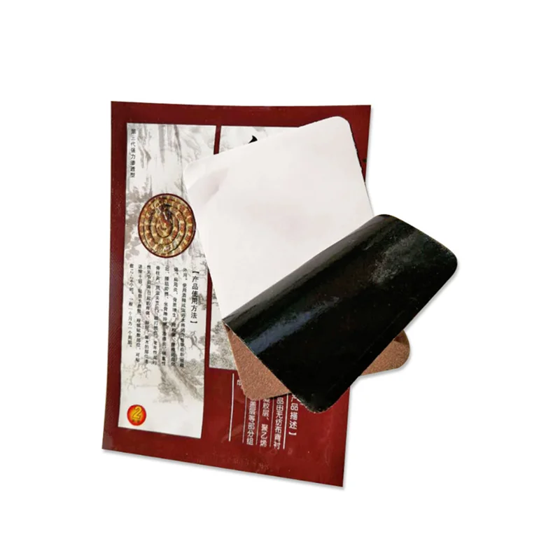 Пластырь Китайский травяной охлаждающий для снятия симптомов боли в мышцах и