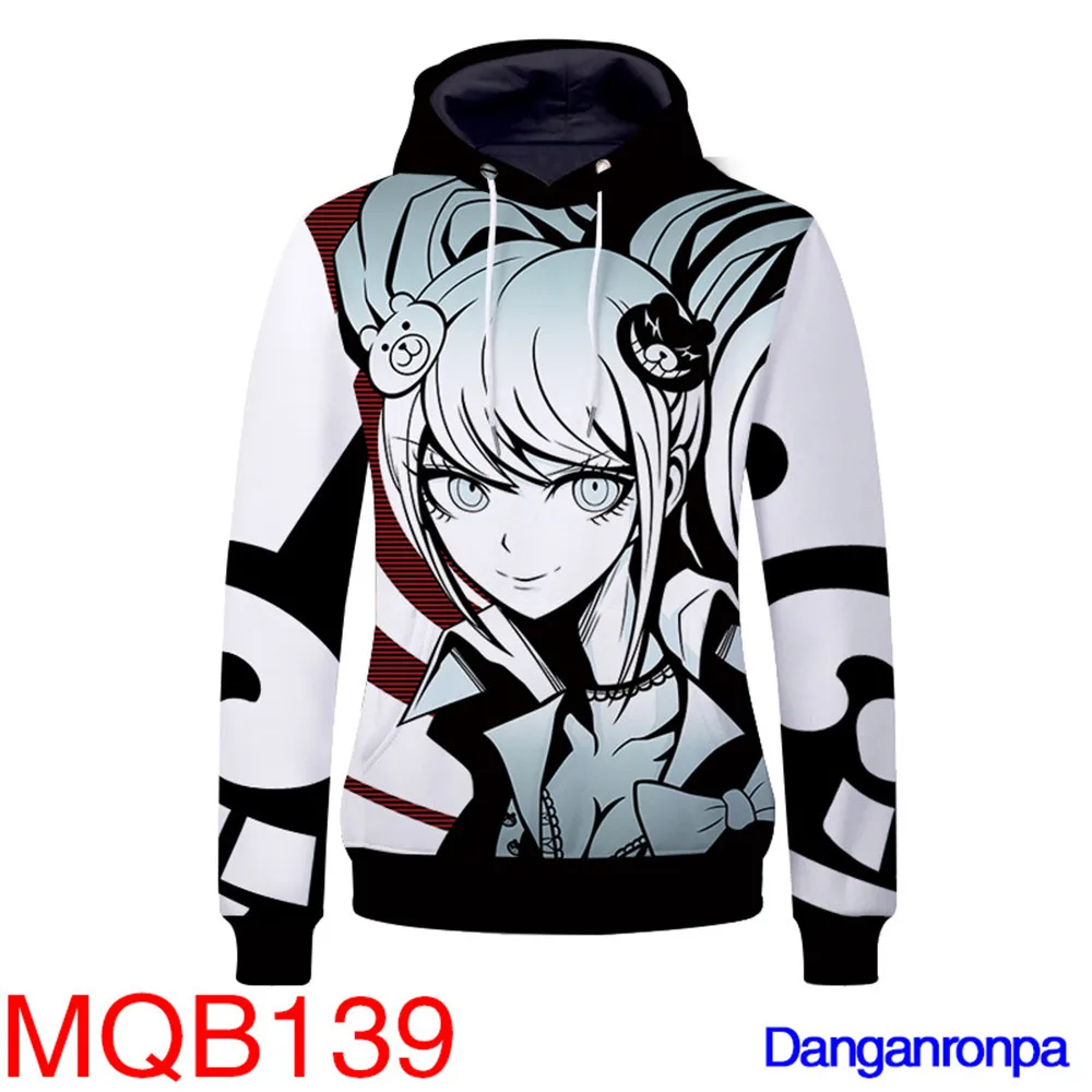 Аниме anganronpa: триггер Happy Havoc Kirigiri Kyouko косплей костюм 3D толстовка унисекс на молнии