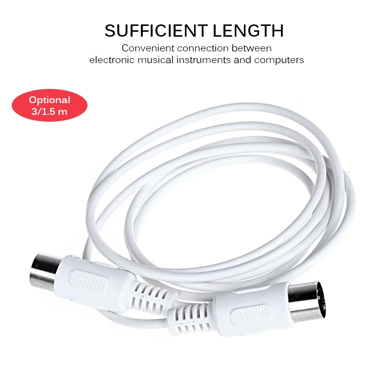 Электронная клавиатура кабель с двойной головкой пять иглы соединительные