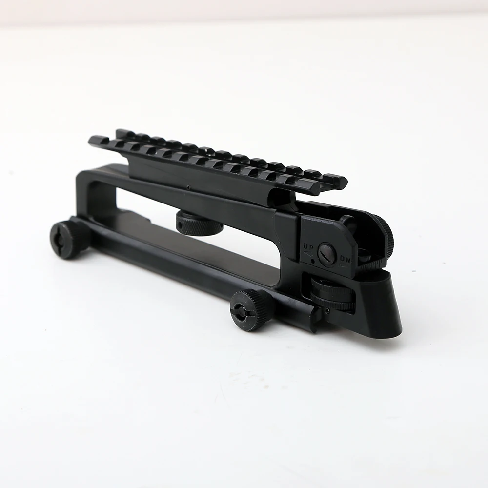 

TOtrait Profile Detachable Adjustable Carry Handle Picatinny Rail Combo Mount Quick Release Aperture A2 rear sight for M4 AR15