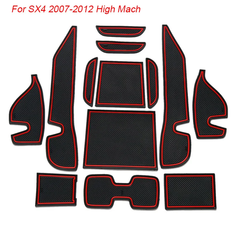 Коврик для ворот 13 шт. латексный нескользящий стайлинга автомобилей Suzuki SX4 2007-2012 |