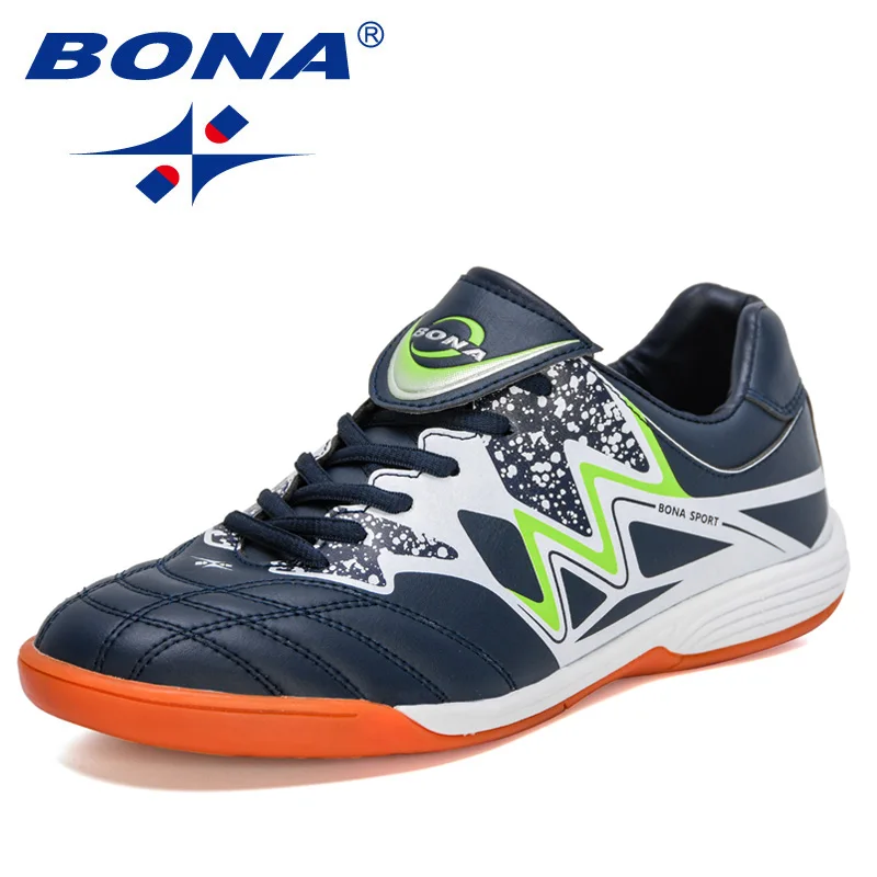 BONA 2021 New Designers Football Boots Men Outdoor Professional Training Sneakers Soccer Shoes Man Sport Shoes Walking Footwear